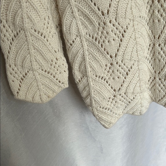 Kookai Cream Knit Sweater - Picture 3 of 6